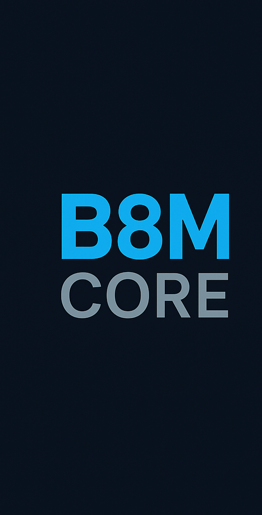 B8M Core logo